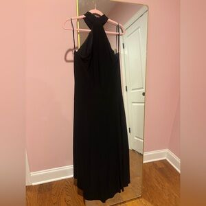 Laundry By Shelli Segal Elegant Black Halter Dress